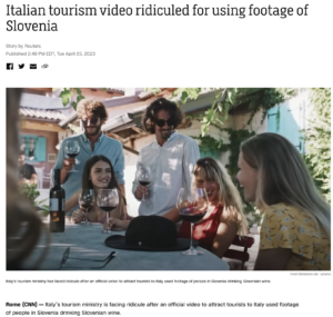 cnn-Italian tourism video ridiculed for using footage of Slovenia