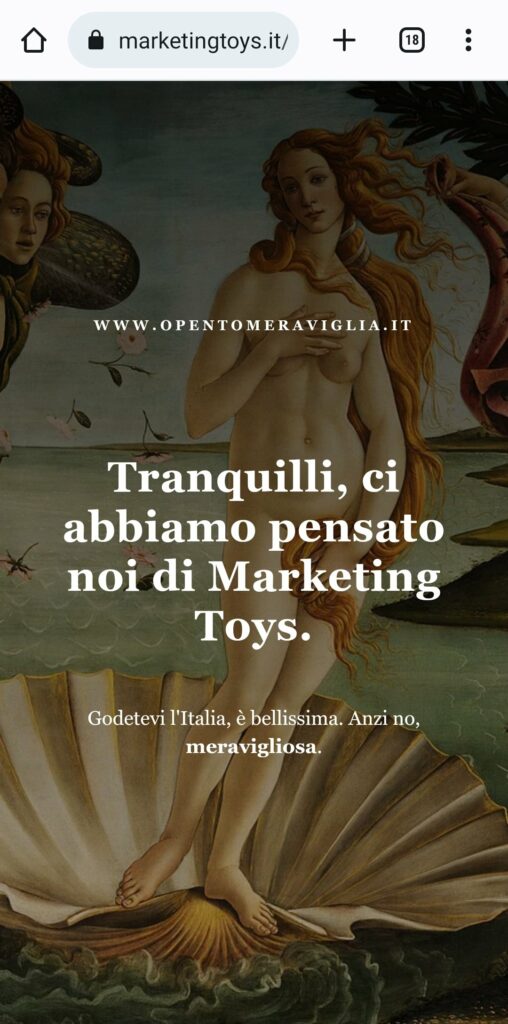 marketing toys-open-to-meraviglia